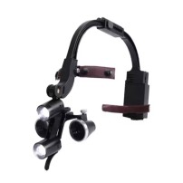 ENT LED Dr Kim Headlight & Binocular Loupes 3.5X One Battery ENT Dentistry Surgery