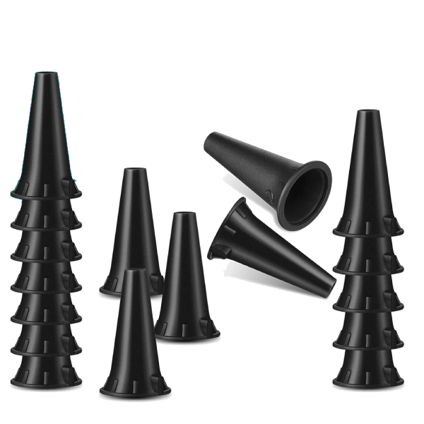 Plastic Disposable Ear Specula Cones – 4 mm, For Adults